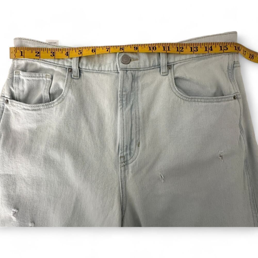 PacSun Light Indigo Ripped High Rise Baggy Jeans (30) - Picture 10 of 16